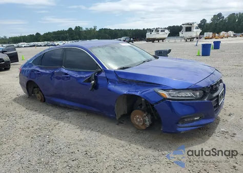 2020 Honda Accord Sport из США, поврежденный, VIN 1HGCV1F39LA069727